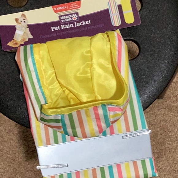 Heart to Tail Reversible Raincoat - Size XS - Picture 1 of 3